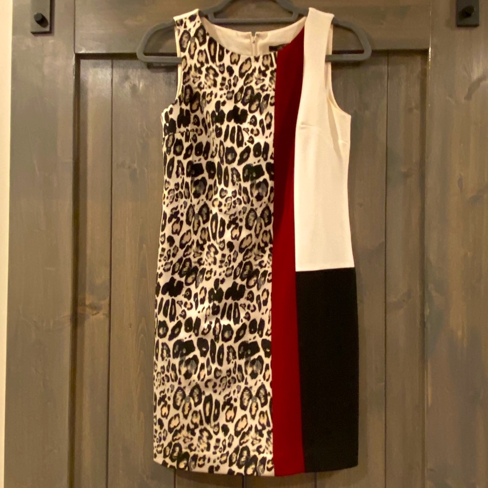 Ann Taylor Colorblock dress - 0P
